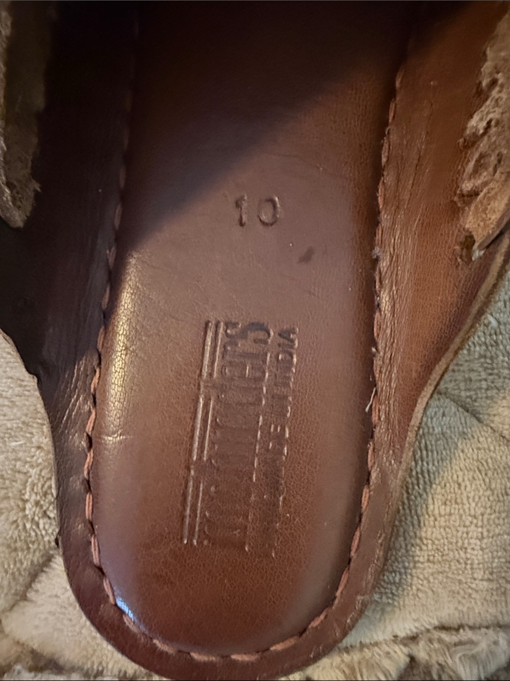 Mohinders Handmade  Brown Leather Slip-On Mule Loafers - Picture 2 of 12